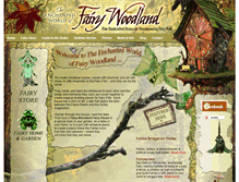 Tablet Screenshot of fairywoodland.com